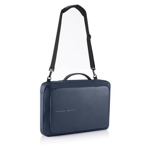 Bobby Bizz 2.0 Anti-Diebstahl Rucksack & Aktentasche navy blau, navy blau bedrucken, Art.-Nr. P705.925 Bobby Bizz 2.0 Anti-Diebstahl Rucksack & Aktentasche navy blau, navy blau bedrucken, Art.-Nr. P705.925