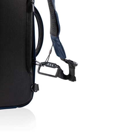 Bobby Bizz 2.0 Anti-Diebstahl Rucksack & Aktentasche navy blau, navy blau bedrucken, Art.-Nr. P705.925 Bobby Bizz 2.0 Anti-Diebstahl Rucksack & Aktentasche navy blau, navy blau bedrucken, Art.-Nr. P705.925