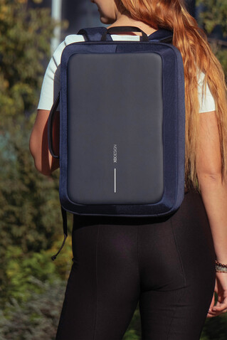 Bobby Bizz 2.0 Anti-Diebstahl Rucksack & Aktentasche navy blau, navy blau bedrucken, Art.-Nr. P705.925 Bobby Bizz 2.0 Anti-Diebstahl Rucksack & Aktentasche navy blau, navy blau bedrucken, Art.-Nr. P705.925