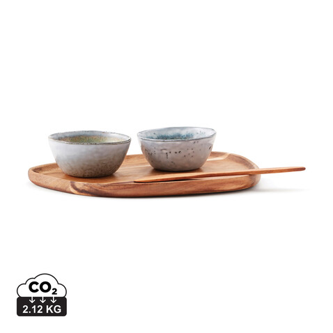 Nomimono Tapas Set beige bedrucken, Art.-Nr. 3572 Nomimono Tapas Set beige bedrucken, Art.-Nr. 3572
