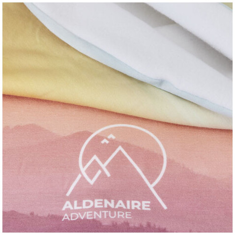 Zoya Sublimation-Multi-Schal aus RPET mit Säumen und Fleece-Schicht, weiss bedrucken, Art.-Nr. 1PL06301 Zoya Sublimation-Multi-Schal aus RPET mit Säumen und Fleece-Schicht, weiss bedrucken, Art.-Nr. 1PL06301