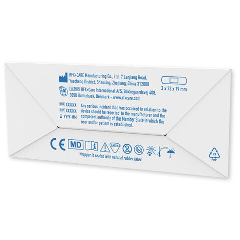 3 Stück individuell gestaltbare Pflaster mit vollfarbig bedrucktem Umschlag aus Kraftpapier, weiss bedrucken, Art.-Nr. 1Z274010 3 Stück individuell gestaltbare Pflaster mit vollfarbig bedrucktem Umschlag aus Kraftpapier, weiss bedrucken, Art.-Nr. 1Z274010