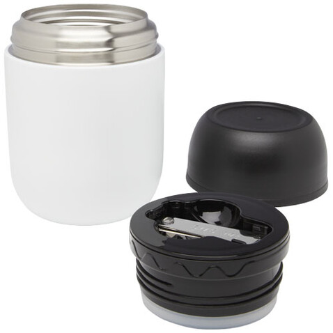 Supo 480 ml Doppelwandiger Lunch-Pot, weiss bedrucken, Art.-Nr. 11336401 Supo 480 ml Doppelwandiger Lunch-Pot, weiss bedrucken, Art.-Nr. 11336401