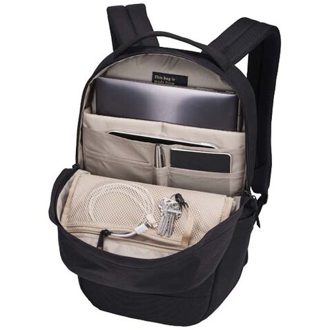 Case Logic Invigo 14" recycelter Laptop-Rucksack 14,5L, schwarz bedrucken, Art.-Nr. 12072390