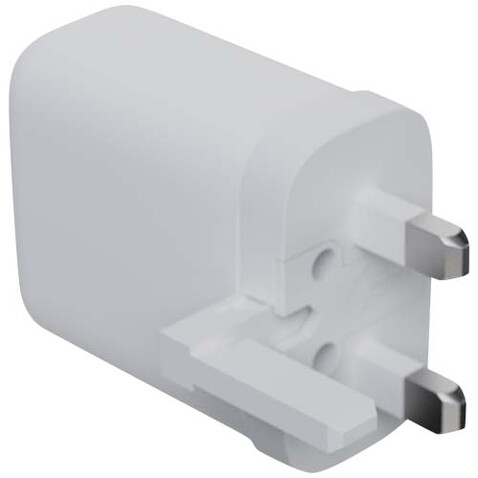 Xtorm XEC067G GaN² Ultra 67 W Wandladegerät mit UK-Stecker, weiss bedrucken, Art.-Nr. 12440701 Xtorm XEC067G GaN² Ultra 67 W Wandladegerät mit UK-Stecker, weiss bedrucken, Art.-Nr. 12440701