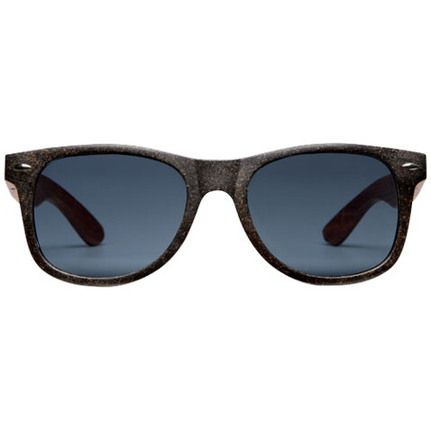 Kafo Sonnenbrille, kaffeebraun, schwarz bedrucken, Art.-Nr. 12704306