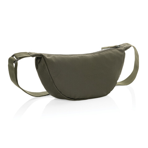 Crescent AWARE™ RPET Half-Moon Sling Tasche khaki bedrucken, Art.-Nr. P763.2027