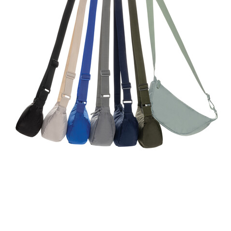 Crescent AWARE™ RPET Half-Moon Sling Tasche khaki bedrucken, Art.-Nr. P763.2027