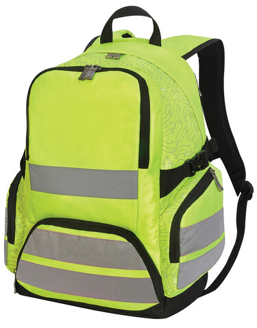 Shugon London Hi-Vis Backpack, Hi-Vis Orange, One Size bedrucken, Art.-Nr. 010384050 Shugon London Hi-Vis Backpack, Hi-Vis Orange, One Size bedrucken, Art.-Nr. 010384050