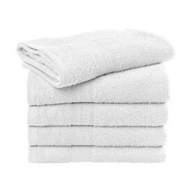 SG ACCESSORIES - TOWELS Rhine Hand Towel 50x100 cm, White, One Size bedrucken, Art.-Nr. 015640000