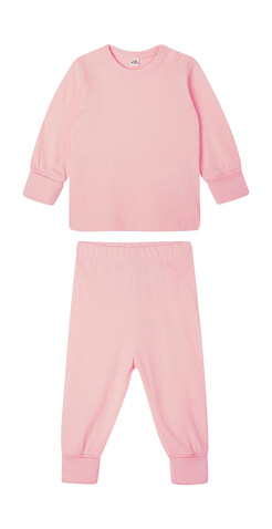 BabyBugz Baby Pyjamas, Powder Pink, 2-3y bedrucken, Art.-Nr. 077474174 BabyBugz Baby Pyjamas, Powder Pink, 2-3y bedrucken, Art.-Nr. 077474174