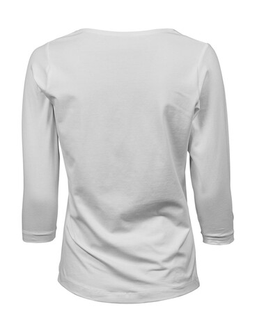 Tee Jays Ladies` 3/4 Sleeve Stretch Tee, Navy, S bedrucken, Art.-Nr. 100542003 Tee Jays Ladies` 3/4 Sleeve Stretch Tee, Navy, S bedrucken, Art.-Nr. 100542003