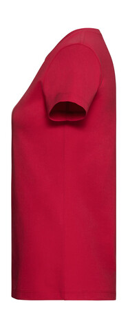 Russell Europe Ladies´ Pure Organic Tee, Burgundy, L bedrucken, Art.-Nr. 120004485