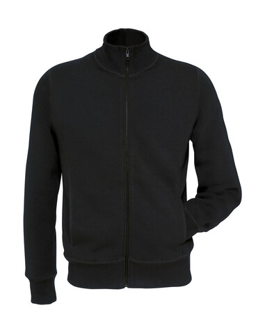 B &amp; C Spider/men Sweat Jacket, Black, S bedrucken, Art.-Nr. 203421013