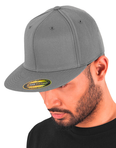 Flexfit Premium 210 Fitted, White, S/M bedrucken, Art.-Nr. 309680001