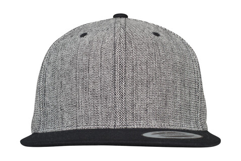 Flexfit Melange Solid Snapback, Black Melange/Black, One Size bedrucken, Art.-Nr. 355681750 Flexfit Melange Solid Snapback, Black Melange/Black, One Size bedrucken, Art.-Nr. 355681750