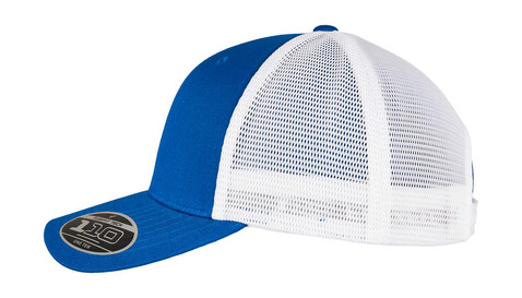 Flexfit 110 Mesh 2-Tone Cap, Black/White, One Size bedrucken, Art.-Nr. 362681500