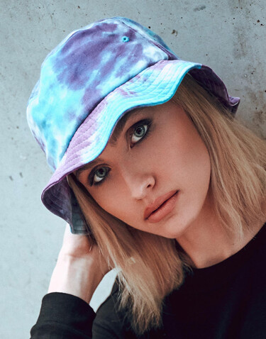 Flexfit Festival Print Bucket Hat, Purple Turquoise, One Size bedrucken, Art.-Nr. 396683480 Flexfit Festival Print Bucket Hat, Purple Turquoise, One Size bedrucken, Art.-Nr. 396683480