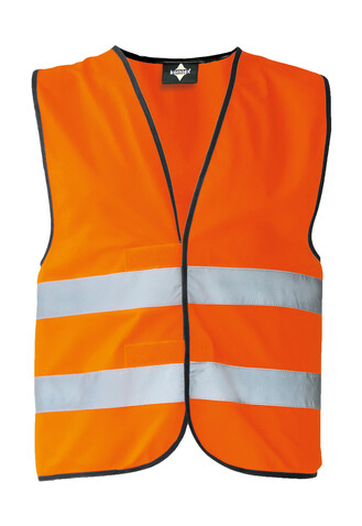 Korntex Safety Vest Wolfsburg, Orange, S bedrucken, Art.-Nr. 401134100