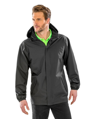 Result Core Midweight Jacket, Black, S bedrucken, Art.-Nr. 412331013