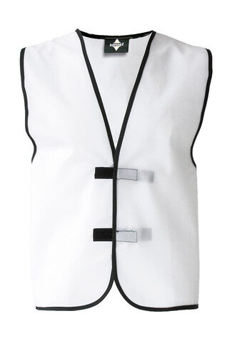 Korntex Identification Vest Leipzig, White, S bedrucken, Art.-Nr. 423130002 Korntex Identification Vest Leipzig, White, S bedrucken, Art.-Nr. 423130002