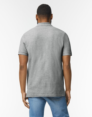 Gildan Hammer Adult Pique Polo, White, S bedrucken, Art.-Nr. 504090003