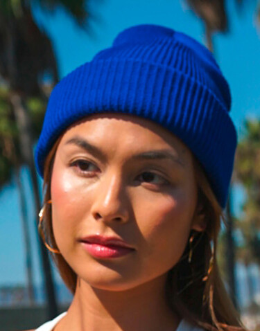 Flexfit Recycled Yarn Ribbed Knit Beanie, Black, One Size bedrucken, Art.-Nr. 628681010 Flexfit Recycled Yarn Ribbed Knit Beanie, Black, One Size bedrucken, Art.-Nr. 628681010