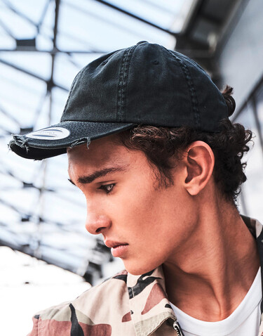 Flexfit Low Profile Destroyed Cap, Black, One Size bedrucken, Art.-Nr. 633681010 Flexfit Low Profile Destroyed Cap, Black, One Size bedrucken, Art.-Nr. 633681010