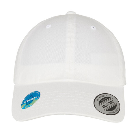 Flexfit Ecowash Dad Cap, White, One Size bedrucken, Art.-Nr. 643680000 Flexfit Ecowash Dad Cap, White, One Size bedrucken, Art.-Nr. 643680000