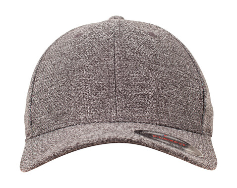 Flexfit Flexfit Melange Cap, Dark Heather Grey, S/M bedrucken, Art.-Nr. 681681671