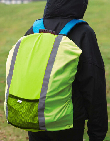 Yoko Fluo Rucksack Cover, Fluo Yellow, One Size bedrucken, Art.-Nr. 955776050