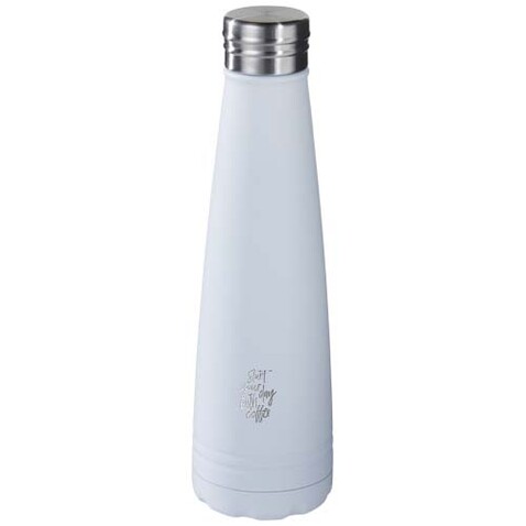 Duke 500 ml Kupfer-Vakuum Isolierflasche, weiss bedrucken, Art.-Nr. 10046102 Duke 500 ml Kupfer-Vakuum Isolierflasche, weiss bedrucken, Art.-Nr. 10046102