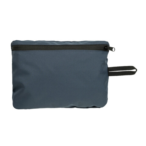 Dillon AWARE™ RPET faltbare Sporttasche navy blau bedrucken, Art.-Nr. P763.1825 Dillon AWARE™ RPET faltbare Sporttasche navy blau bedrucken, Art.-Nr. P763.1825