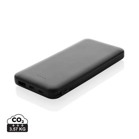 Lockhart 10.000mAh Powerbank aus RCS Kunststoff schwarz bedrucken, Art.-Nr. P322.431 Lockhart 10.000mAh Powerbank aus RCS Kunststoff schwarz bedrucken, Art.-Nr. P322.431