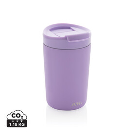 Avira Alya RCS recycelter Stainless-Steel Becher 300ml lila bedrucken, Art.-Nr. P438.029
