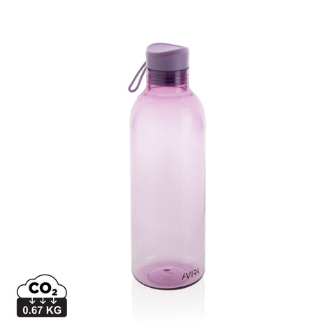 Avira Atik RCS recycelte PET-Flasche 1L lila bedrucken, Art.-Nr. P438.049