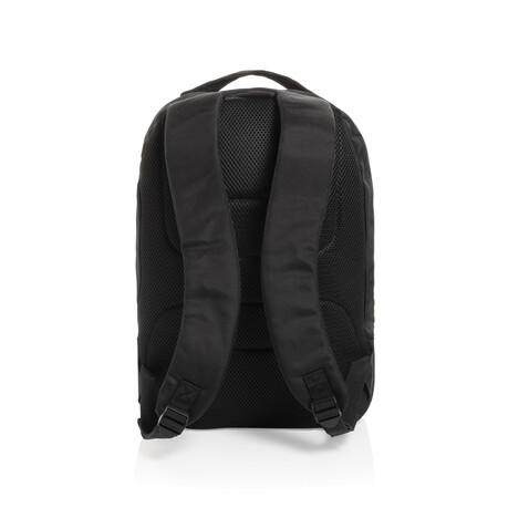Impact AWARE™ Universal-Laptop-Rucksack schwarz bedrucken, Art.-Nr. P763.081