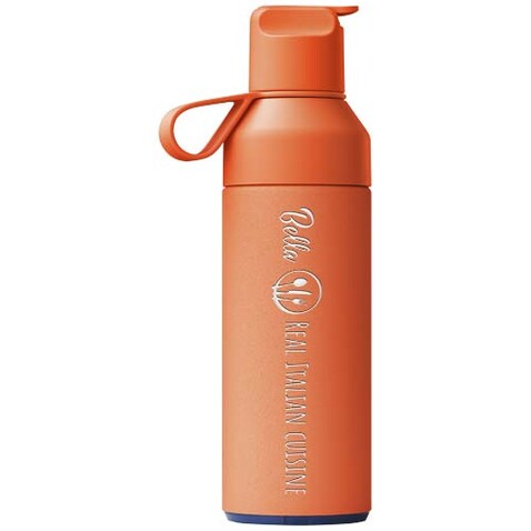Ocean Bottle GO 500 ml vakuumisolierte Flasche, Sun Orange bedrucken, Art.-Nr. 10081630 Ocean Bottle GO 500 ml vakuumisolierte Flasche, Sun Orange bedrucken, Art.-Nr. 10081630