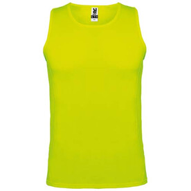 Andre Sport Top für Kinder, Fluor Yellow bedrucken, Art.-Nr. K03501CC