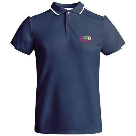 Tamil Sport Poloshirt für Kinder, Navy Blue, weiss bedrucken, Art.-Nr. K04028SD