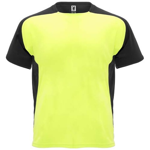 Bugatti Sport T-Shirt für Kinder, Fluor Yellow, schwarz bedrucken, Art.-Nr. K63998YO Bugatti Sport T-Shirt für Kinder, Fluor Yellow, schwarz bedrucken, Art.-Nr. K63998YO
