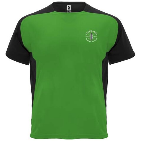 Bugatti Sport T-Shirt für Kinder, farngrün, weiss bedrucken, Art.-Nr. K63999BH Bugatti Sport T-Shirt für Kinder, farngrün, weiss bedrucken, Art.-Nr. K63999BH