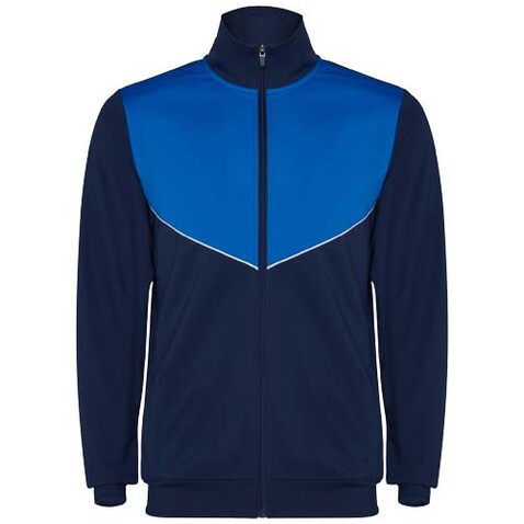 Evans Trainingsanzug für Kinder, Navy Blue, royalblau bedrucken, Art.-Nr. K64029TH