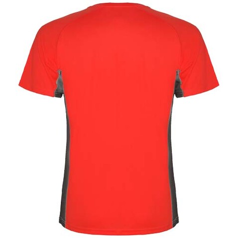 Shanghai Sport T-Shirt für Kinder, rot, Dark Lead bedrucken, Art.-Nr. K65959HM