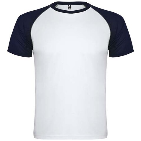 Indianapolis Sport T-Shirt für Kinder, weiss, Navy Blue bedrucken, Art.-Nr. K66508AD Indianapolis Sport T-Shirt für Kinder, weiss, Navy Blue bedrucken, Art.-Nr. K66508AD