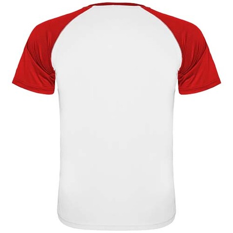 Indianapolis Sport T-Shirt für Kinder, weiss, rot bedrucken, Art.-Nr. K66508XM