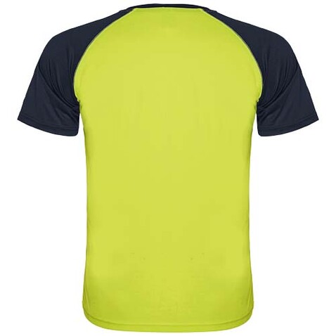 Indianapolis Sport T-Shirt für Kinder, Fluor Yellow, Navy Blue bedrucken, Art.-Nr. K66509ID Indianapolis Sport T-Shirt für Kinder, Fluor Yellow, Navy Blue bedrucken, Art.-Nr. K66509ID