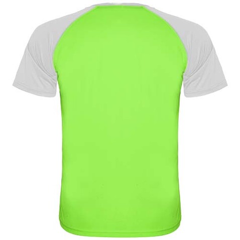 Indianapolis Sport T-Shirt für Kinder, Fluor Green, weiss bedrucken, Art.-Nr. K66509JH