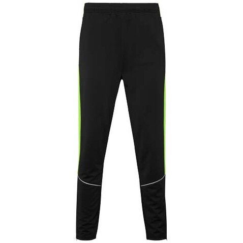 Evans Trainingsanzug Unisex, schwarz, limone bedrucken, Art.-Nr. R64028P1