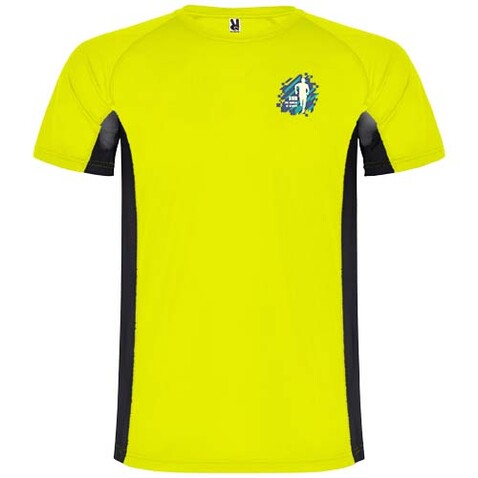 Shanghai Sport T-Shirt für Herren, Fluor Yellow, schwarz bedrucken, Art.-Nr. R65958Y1 Shanghai Sport T-Shirt für Herren, Fluor Yellow, schwarz bedrucken, Art.-Nr. R65958Y1